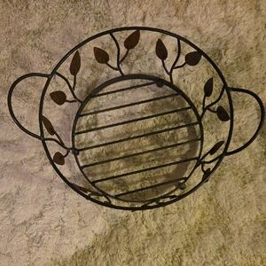 ❤️❤️Decorative Metal Leaf Basket